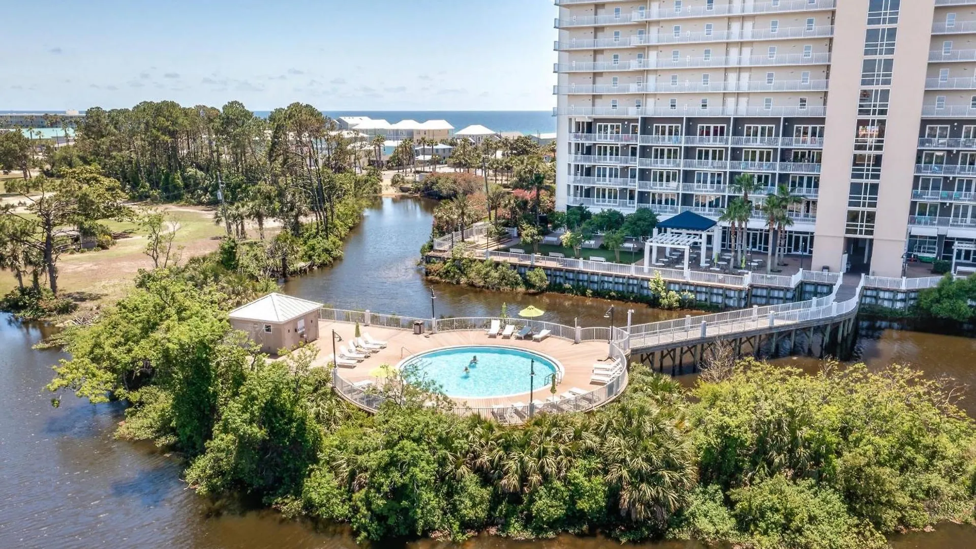 Apartment Oceanview Family Friendly Resort Low Floor Condo! Steps 2 Beach! By Dolce Vita Getaways Pcb Panama City Beach