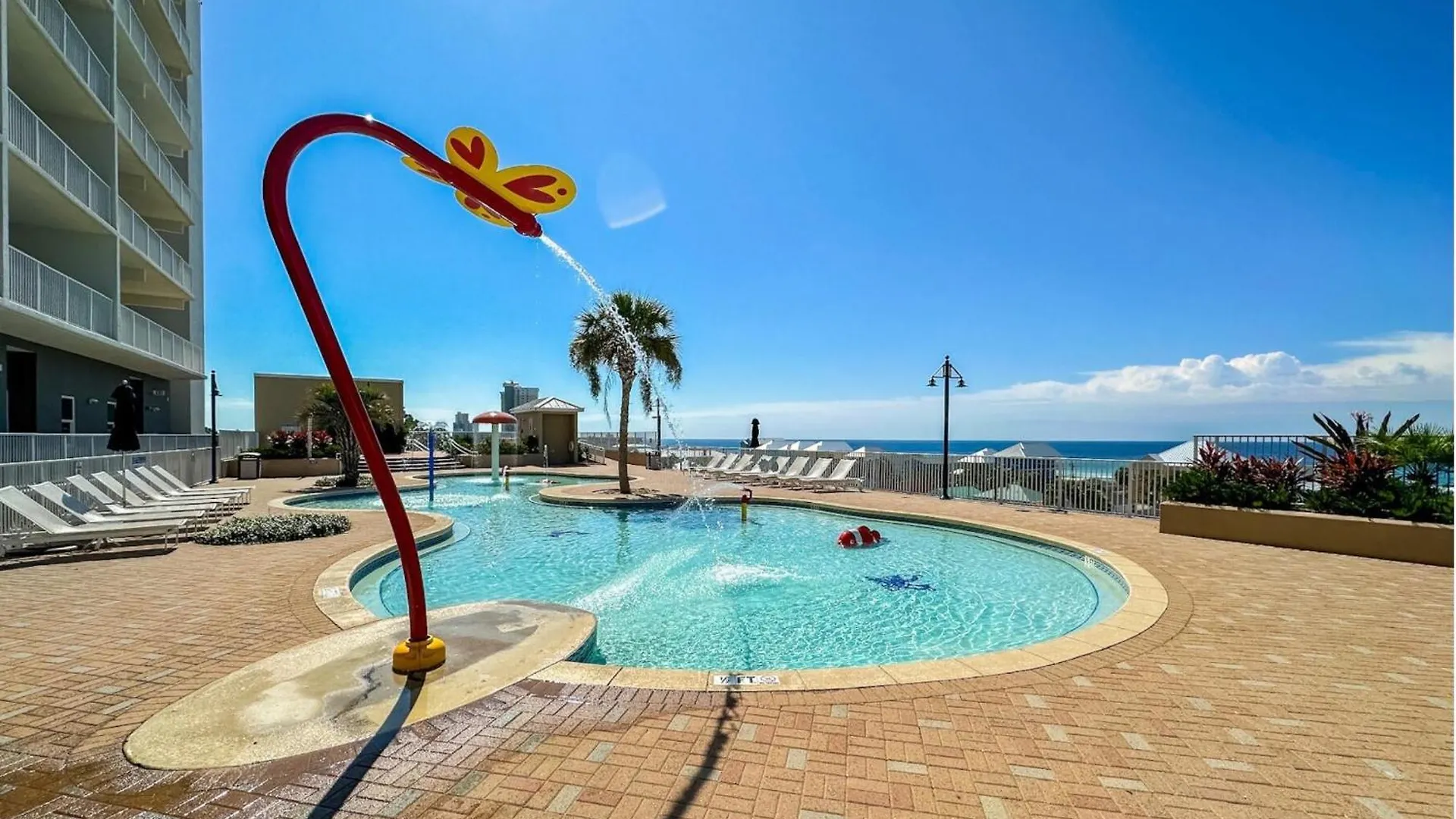 Oceanview Family Friendly Resort Low Floor Condo! Steps 2 Beach! By Dolce Vita Getaways Pcb Panama City Beach Apartment