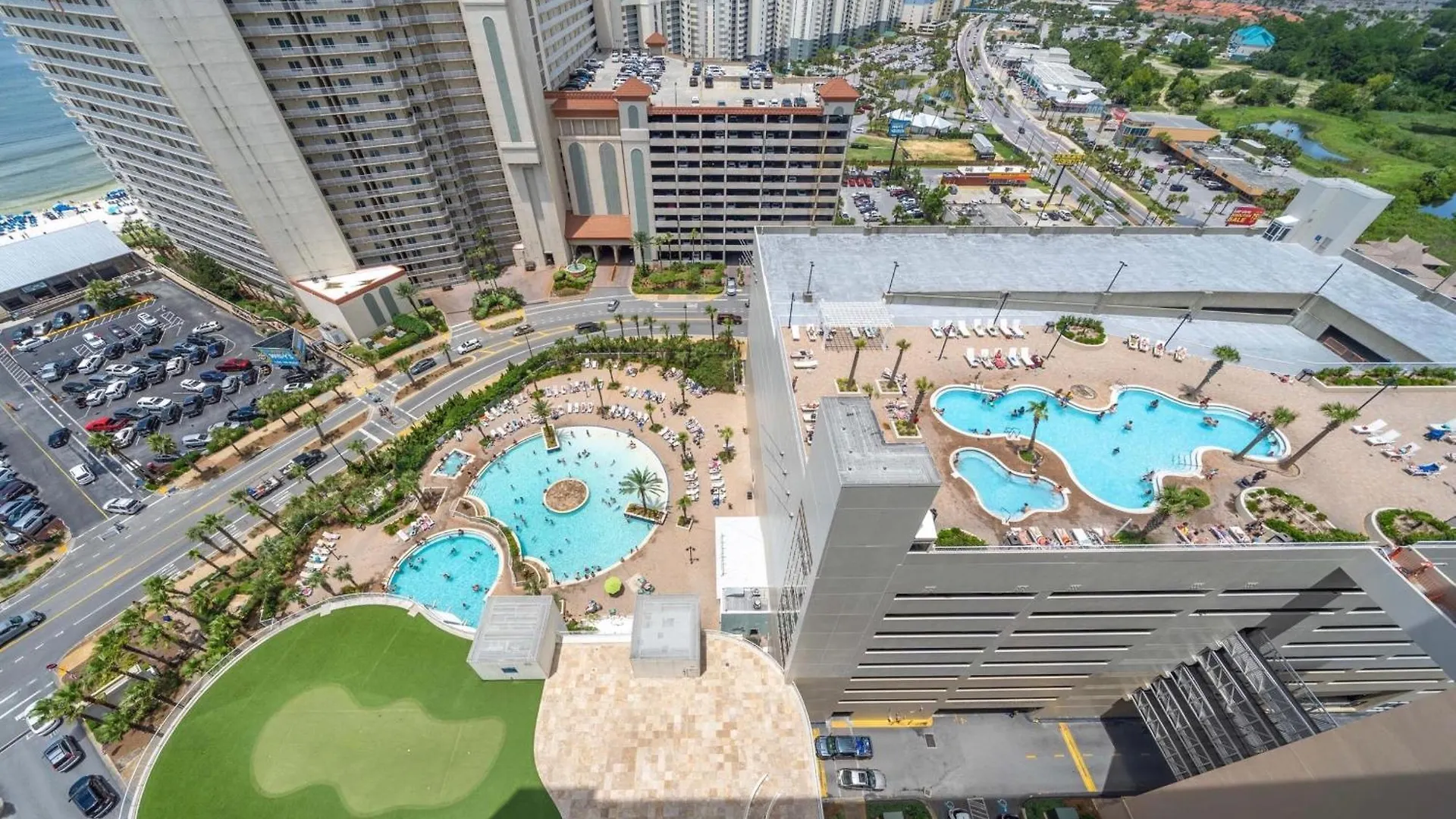 Apartment Oceanview Family Friendly Resort Low Floor Condo! Steps 2 Beach! By Dolce Vita Getaways Pcb Panama City Beach United States
