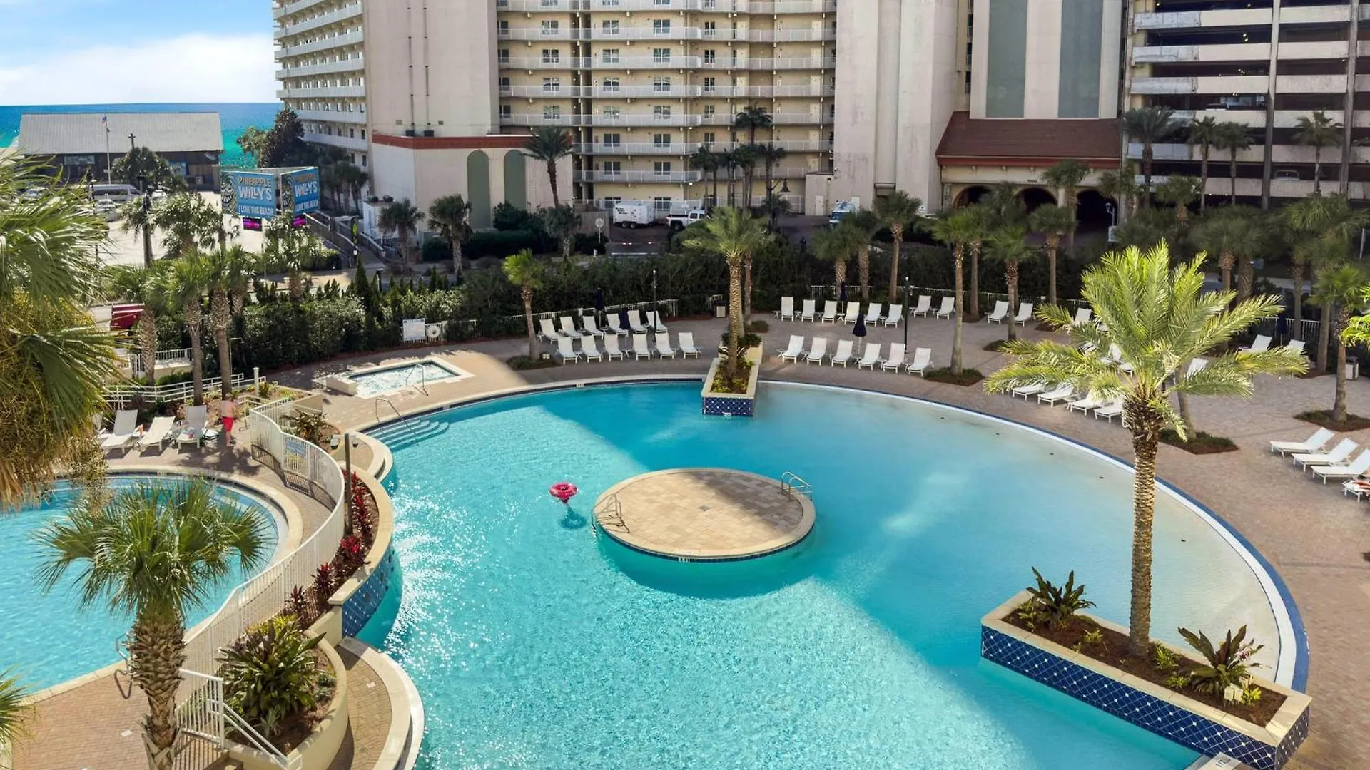 Apartment Oceanview Family Friendly Resort Low Floor Condo! Steps 2 Beach! By Dolce Vita Getaways Pcb Panama City Beach United States